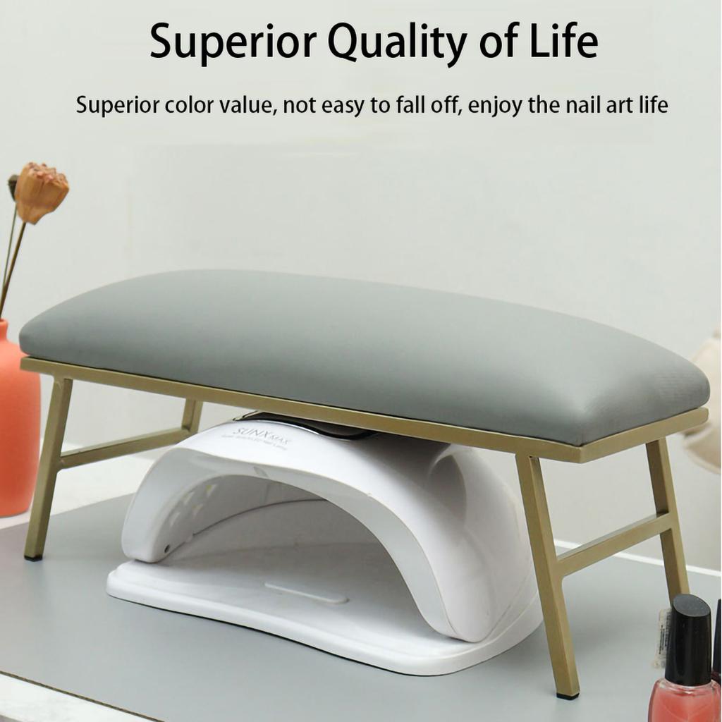 Russian Manicure Special Hand Pillow Set, Extra High Iron, Can Put the Light Therapy Lamp, Simple Tool Cushion