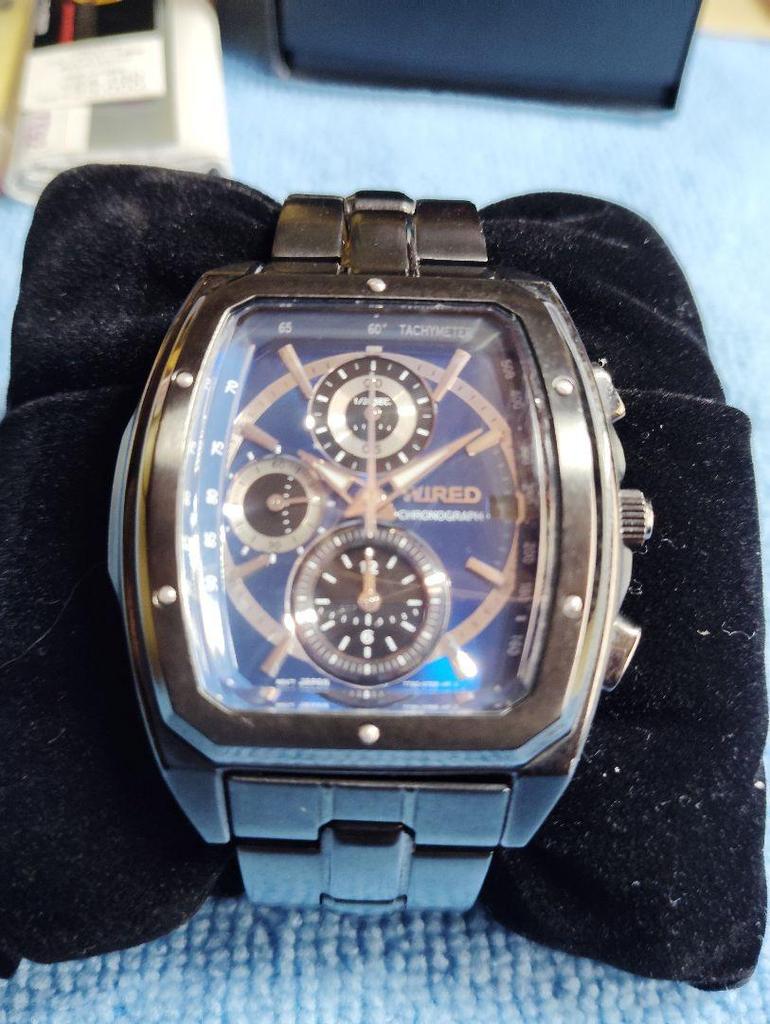[USED] SEIKO WIRED Chronograph Watch, Blue