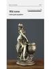 Goddess Resin Craft: European Retro Desktop Decoration, Copper Imitation Ornament