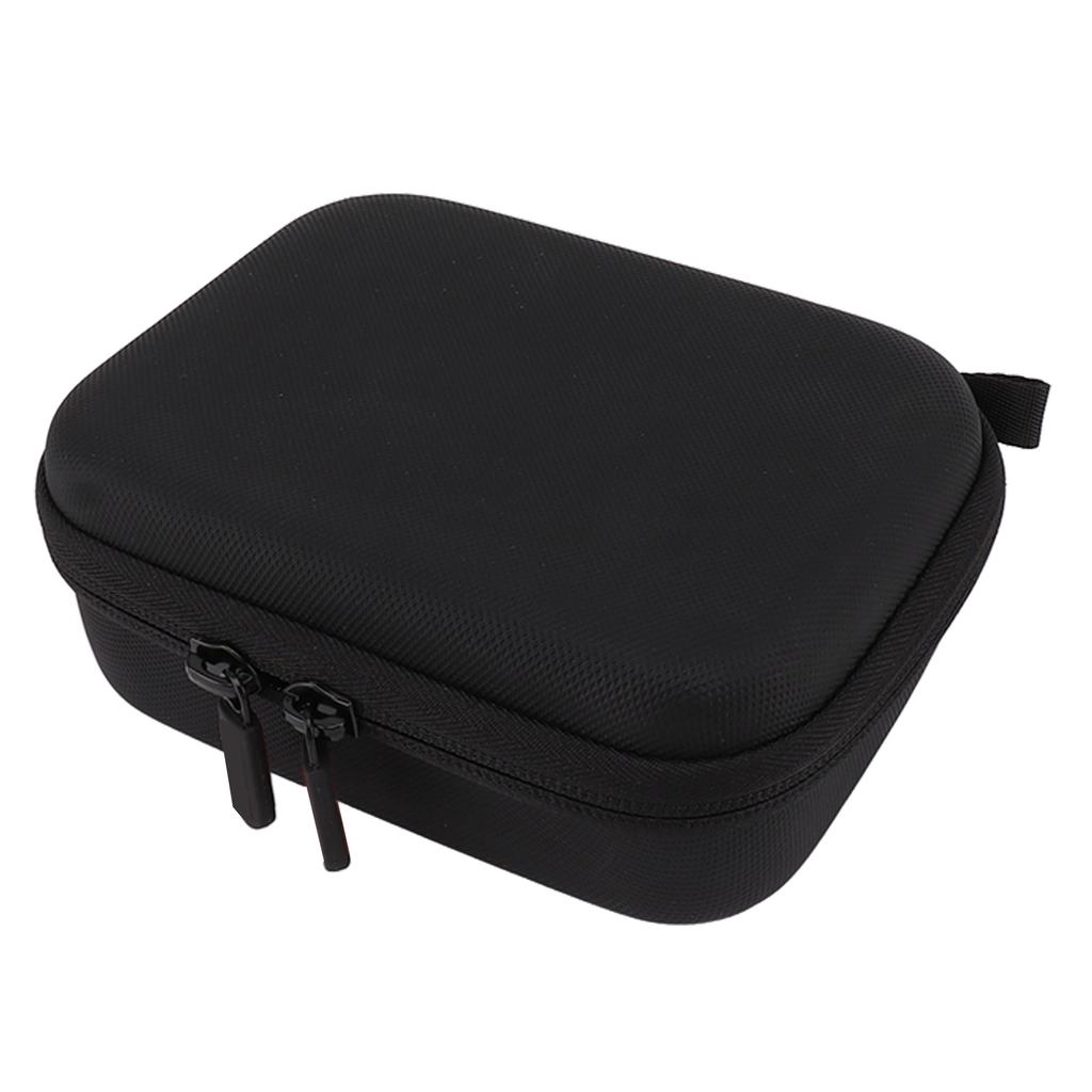 Sports Camera Storage Bag Large Capacity Perfect Fit Mesh Bag Design PU Leather Two Way Zipper with Lanyard Camera