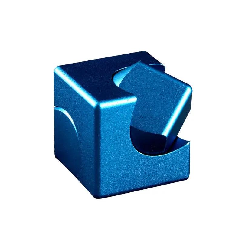

Square Fidget Spinner Cube Edc Metal Alloy Gyro Magic Dice Desk Vent Stress Relief Educational Toys For Adhd Autism Kids Adult S