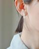set Lampwork Factory Sea Powder Earrings Gift Bag with [Set] 2-piece (HARIO HAA-PW-P, Ribbon)