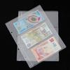 24TE Album Page Pocket Currency for Protect Bag Loose Money Banknote Album