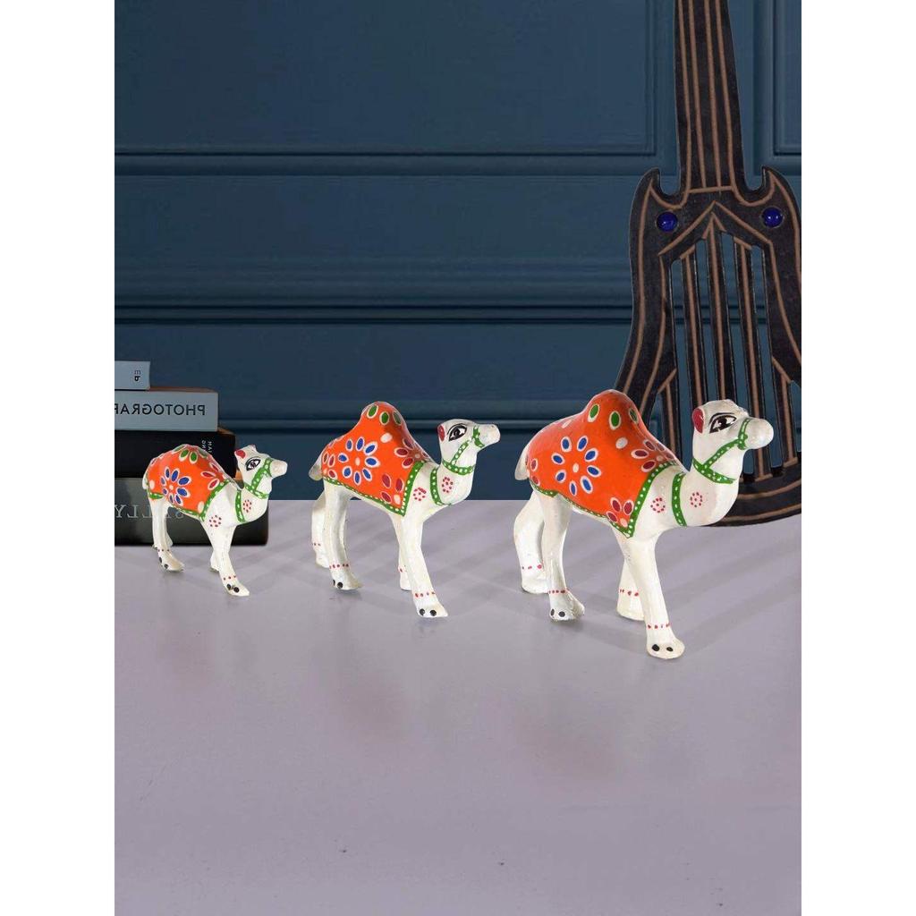 Paper Mache Camel Showpiece for Home Decor Handcrafted Paper Mache Elephant Showpiece for Home