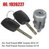 Car Ignition Barrel Switch With 2 Keys For Ford Transit MK8 2014-2019 Custom Tourneo Custom 2012-2019 Car Accessories
