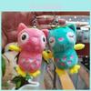 Adorable Cat Owl Plush Toy Keychain Cute Car Bag Pendant Soft Plush Doll