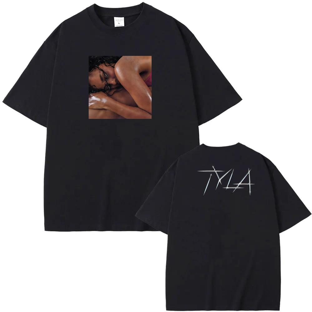 Tyla - Bliss T-shirt Short Sleeve Gothic Punk Tee-shirt for SpringSummer Korean Style Harajuku Camiseta Hombre Retro Clothes