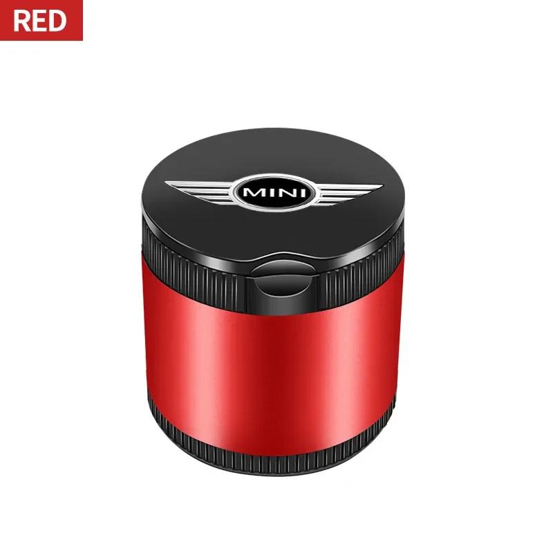 2025 Hot 1pcs Car Portable Car Ashtray LED Light Version For BMW Mini Cooper R56 R50 R53 F56 R60 2011 2012 2013 2018 2019 Car Ac