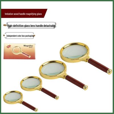 10x High-Definition Handheld Magnifier for Reading and Focusing - Ideal for Children, Students, and Seniors