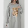 2024 Autumn/Winter Women's Long Sweater Dress, Knee-Length, Slim Fit, Casual Long-Sleeve, Plus Size.