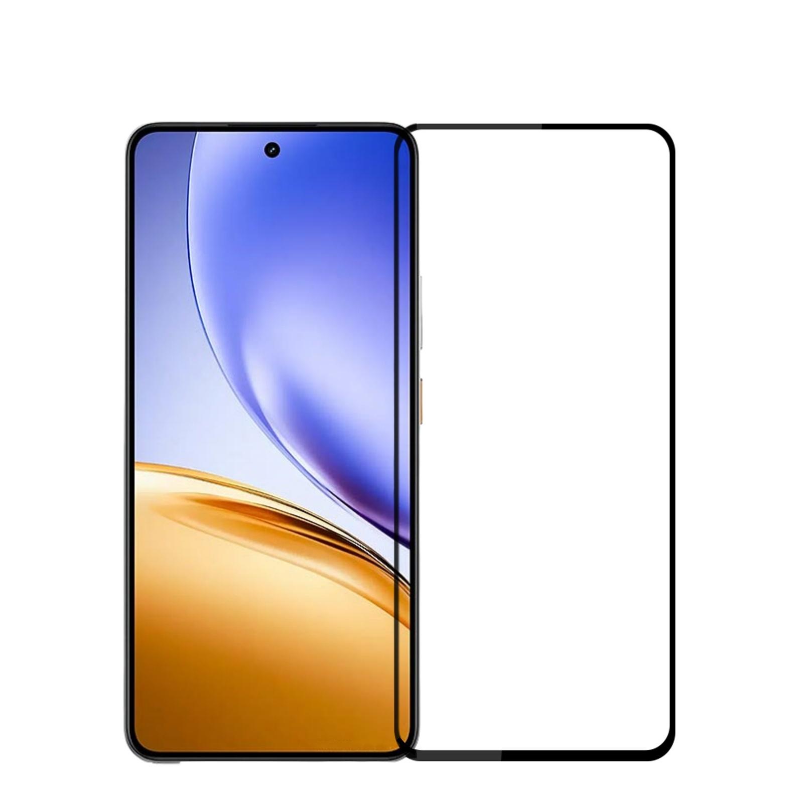 

For Realme 14T 5G Tempered Glass Film PINWUYO JK Series-2 9H Full Screen Protector Black