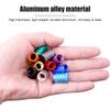 4Pcs/Set Tire Stem Valve Caps Aluminium Car Dustproof Caps Tire Wheel Stem Air Valve Caps  Tapones Para Llantas Accesorios Para