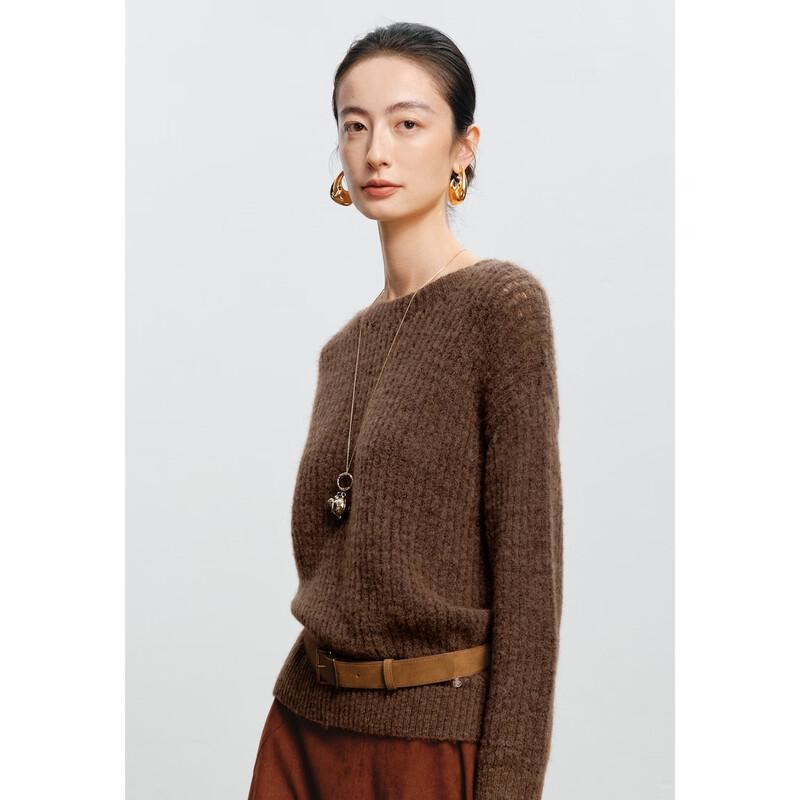 Eifini Women's Crew Neck Knit Sweater 1GA332891