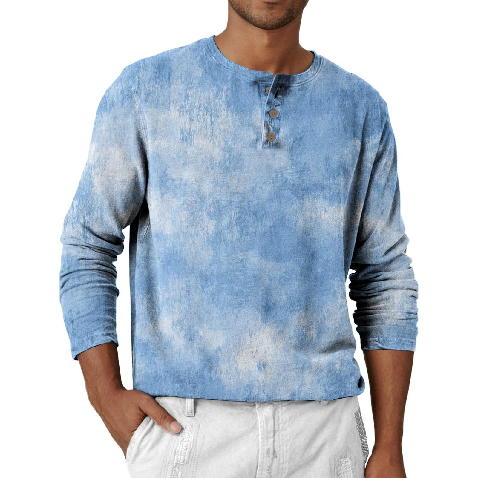 

Men s Loose Casual Long-sleeved Lapel Zip-up Hoodie XXXL ціан