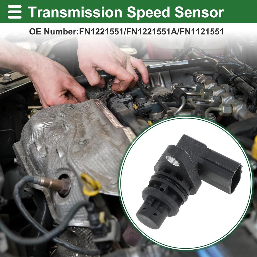 Motoforti No.FN1221551 Output Transmission Speed Sensor VSS Speed Sensor for Mazda 3 2010-2004 for Mazda MX-5 Miata 2006 for Mazda 6 2009 2007-2004