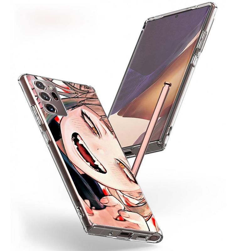 Himiko Toga Waifu Anime Phnoe Case for Samsung Galaxy S26 S25 Edge S23 S24 Ultra S22 Plus S21 S20 FE Unique Cover Soft Coque Gal