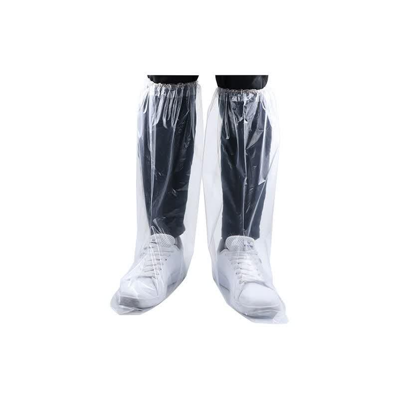 Laobaojia Disposable Thickened PE Shoe Covers 50*38