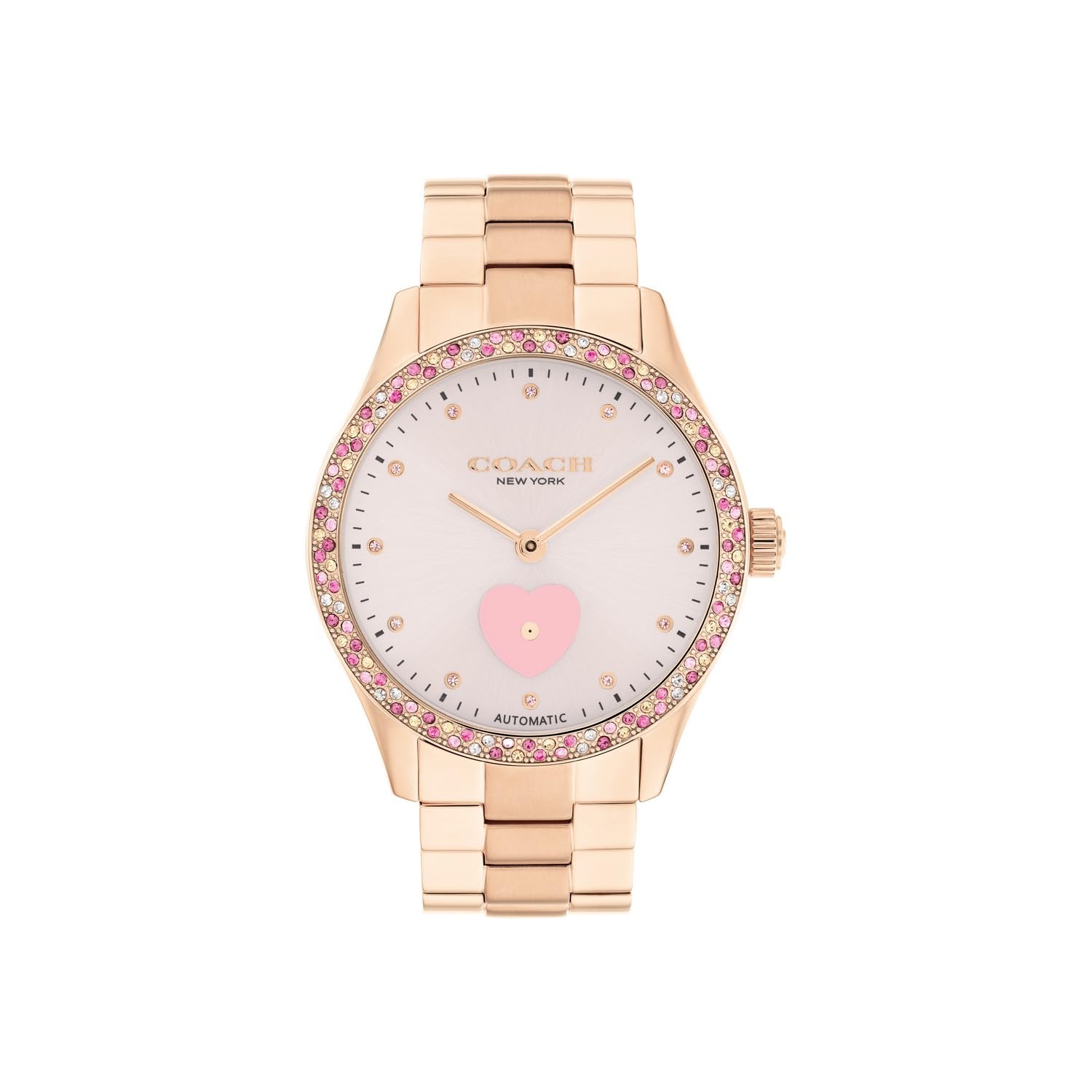 

Product Automatic Watch Coach BROOKS 14504523 Rose Gold [Swissam Limited] Women s світло-рожевий колір