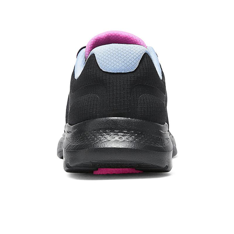 Skechers Go Walk 7 Comfortable Convenient Durable Low Top Casual Shoes Women Sneaker Black 125215-BKMT