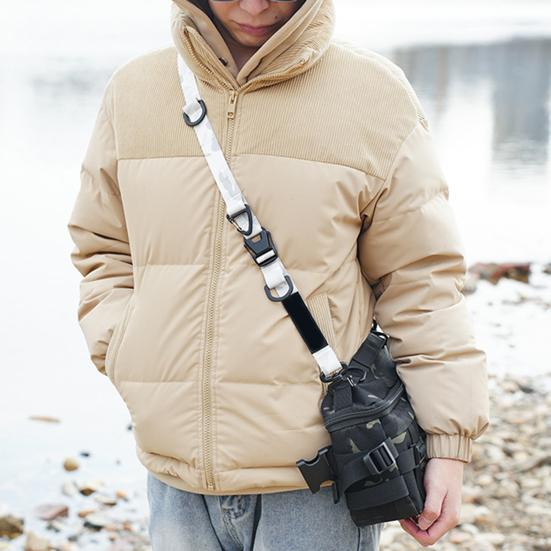Outdoor Camping Crossbody Quick Release Extensible Bag Strap Adjustable Length Shoulder Strap with Multi-Hanging