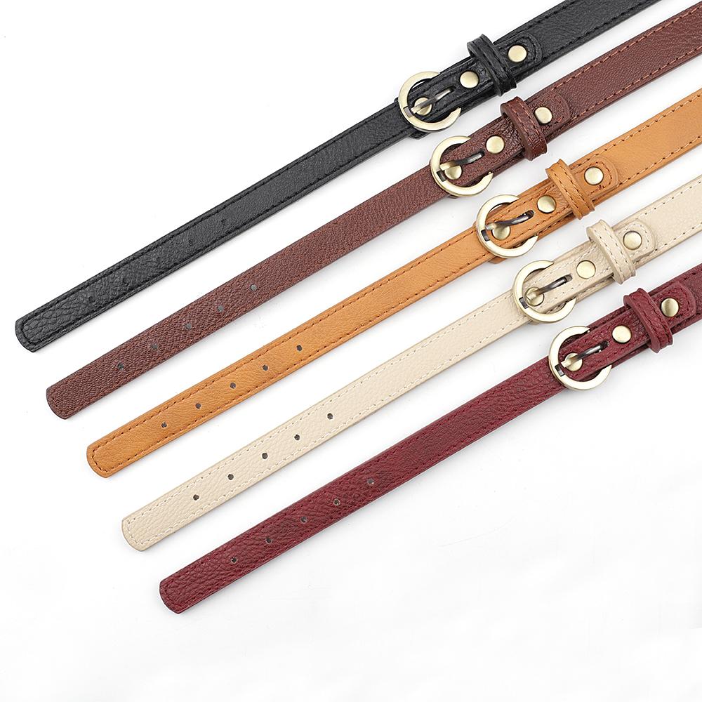 2pcs 78cmm PU Leather Replacement Bag Handles Shoulder Straps Adjustable Purse Strap for Women DIY Handbag Belt Accessories
