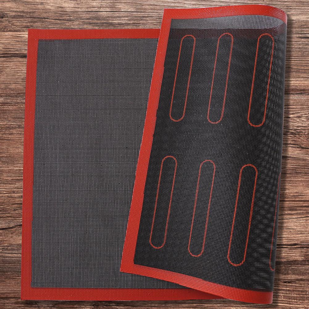 Perforated Silicone Baking Mat Oven Sheet Liner Heat Resistant Biscuit Puff Baking Mesh Cookie Pastry Nonstick Rolling Dough Pad 1