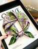 [111 mulberry silk] Bonas women's silk small square scarf silk scarf 11 new autumn and winter gift mother small scarf