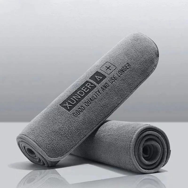 Car Wash Towel Universal Cleaning Drying Cloth Auto Body Care Washing Wipe Rag 30/40/60cm High-end Microfiber Thicken 1/2pcs