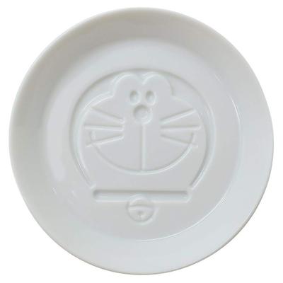 Kaneshotouki Soy Sauce Embossed Small Doraemon Adult Soy Sauce Diameter Approximately Microwave and Dishwasher Made In Japan 008150 "Doraemon" Plate,