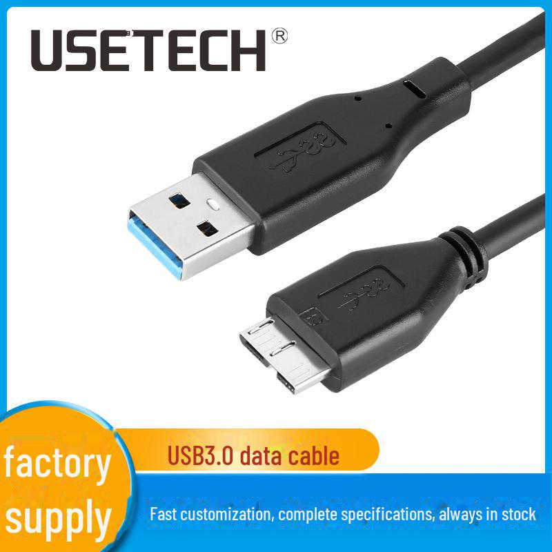 

40 см USB 3.0 кабель передачи данных для мобильного жесткого диска и компьютера 40cm чёрный