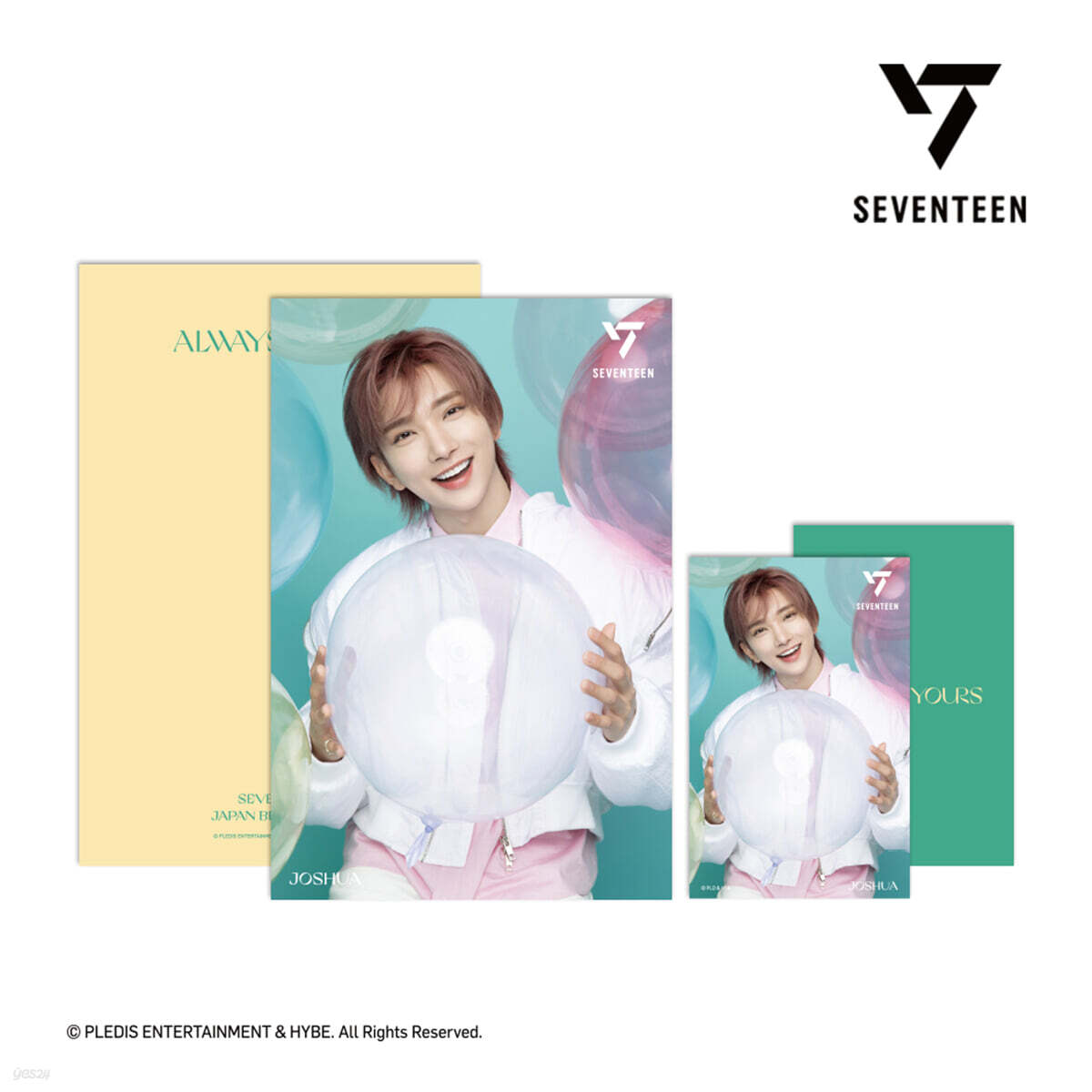 

[SEVENTEEN - ALWAYS YOURS] 3D Lenticular Postcard [Joshua ver.]