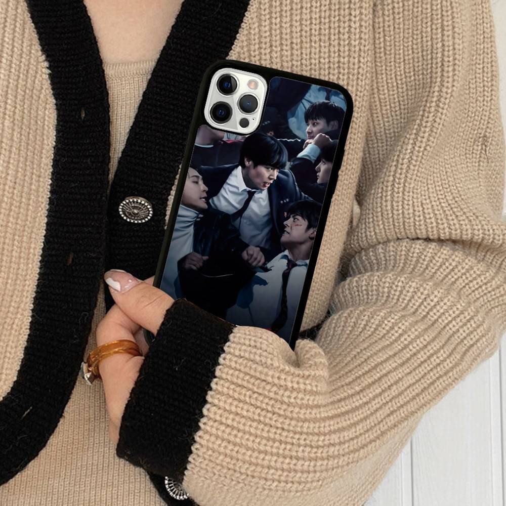 Tv Weak Hero Class For IPhone 17 16 Pro Max Air 15 14 13 12 Mini Plus 11 Hard PC+TPU Phone Back Cover