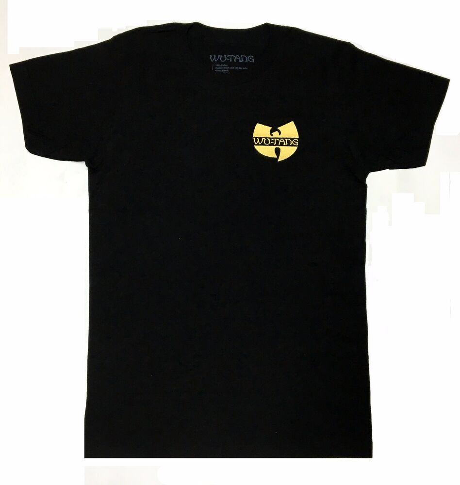 

Футболка унисекс с вышитым логотипом Wu Tang Clan