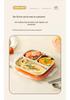 304 Stainless Steel Compartment Lunch Box | Sealed for Portion Control | Office & Microwave Safe