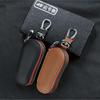Universal Genuine Leather Key Cover for Toyota Reiz, Prado, Honda Vezel - Men's Car Key Protector