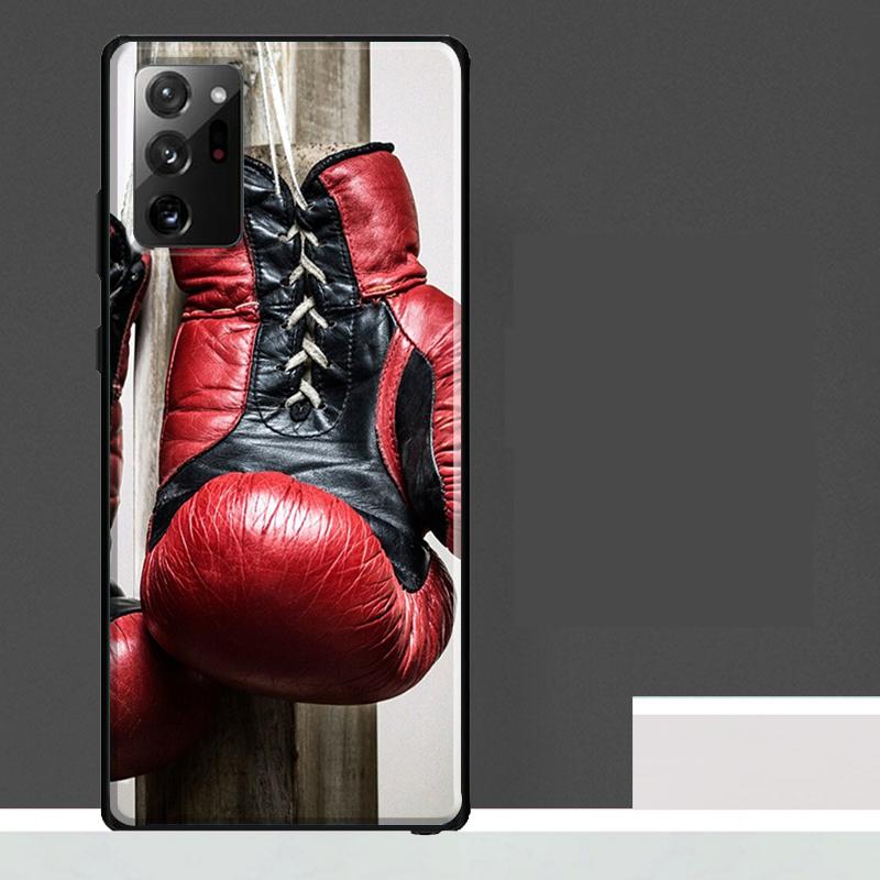 Boxing Gloves Case For Samsung Galaxy S25 Ultra S23 S22 S21 S24 Ultra S9 S10 S20 Plus S25 FE Phone Cover