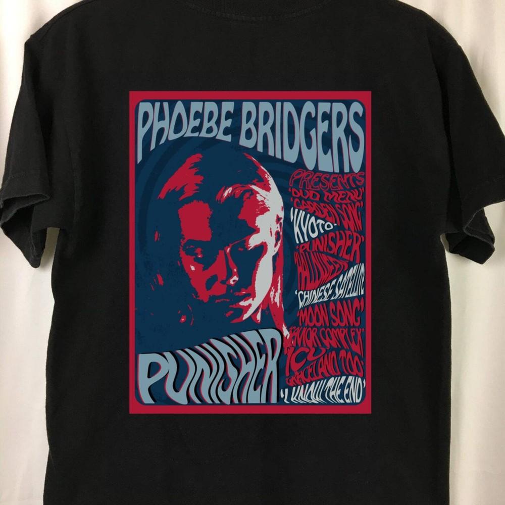 Phoebe Bridgers Punisher Vintage T shirt Phoebe Bridgers Stranger in the Alps t Unisex T-Shirt S