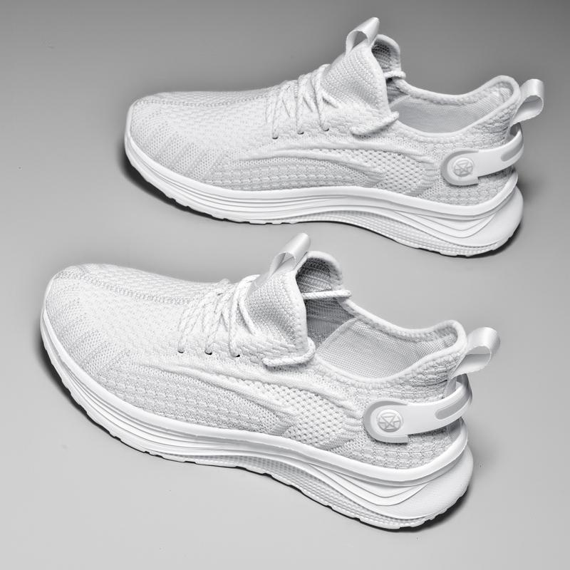 

2024 Лето Новейшая Мода Спортивные Мужские Повседневные Туфли Легкие Сетчатые Дышащие Полые Кроссовки Удобные Теннисные Пара Хомбре 39