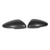 2 Pcs Rearview Mirror Cap Left Right Carbon Fiber Style Weatherproof Side Mirror Cover for Cars
