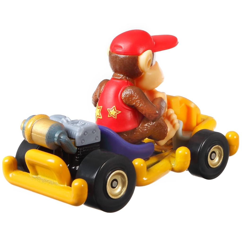Voiture moulée sous pression OTVEE Hot Wheels Mario Kart Diddy Kong za31755 [Cadre tubulaire],