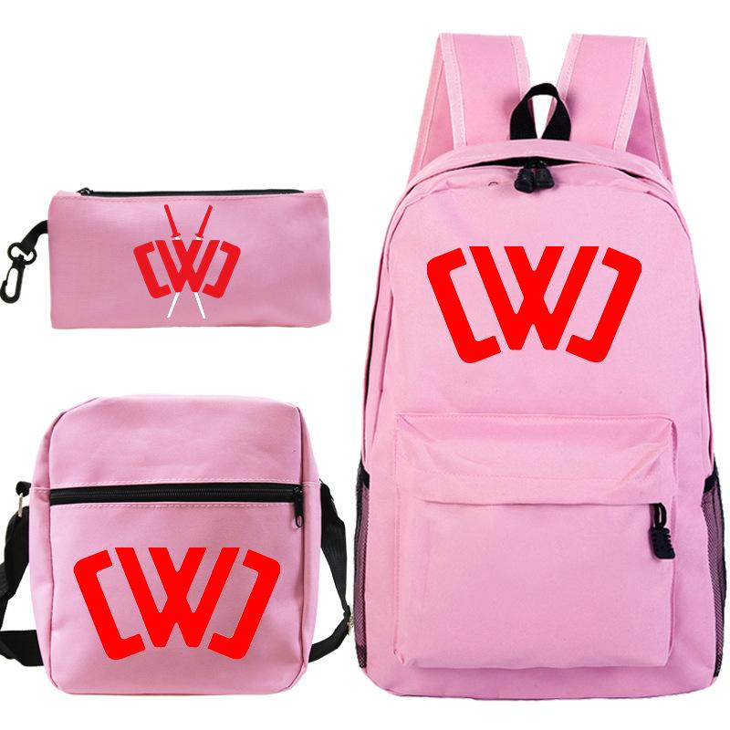 Popular game merchandise printed backpack popular student bag three-piece set
