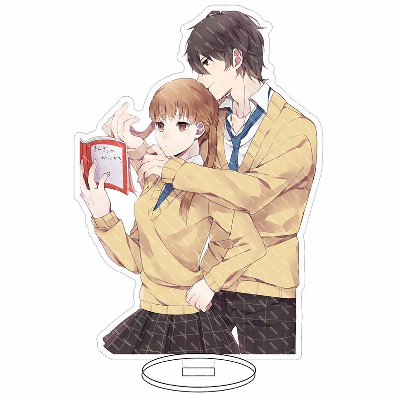 My Little Monster Mizutani Acrylic Stand Model Plate Decoration Desk Figure Display Students Fan Gift Animation Products Couple
