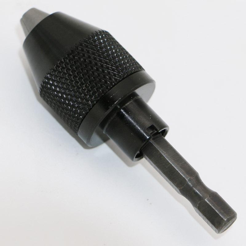 Aluminum Alloy Electric Grinder Chuck, 0.3-6.0mm Clamping Range, for Small Electric Grinders