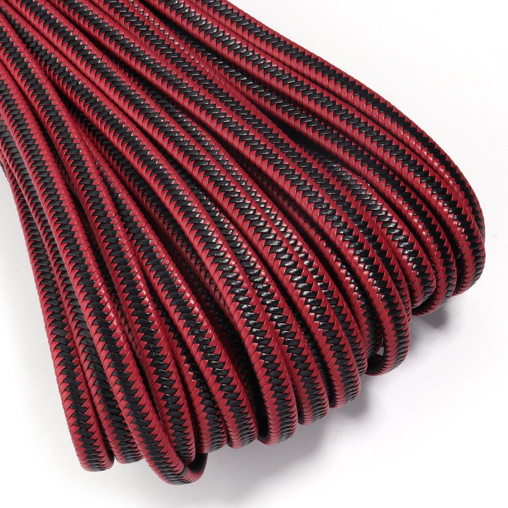 

2Yards/lot 11mm Braided Genuine Leather Cords Colorful Flat Leather Rope For DIY Craft Bracelet Jewelry Making Accessories