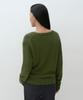 MUSINSA STANDARD WOMAN [Victoria Wool] Women'S V-Neck Knit [Moss]