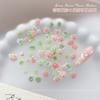 Internetkändis Rosenträdgård Nageltillbehör Tredimensionell Gradient Kamelia Pärla Blandad Mix DIY Bärbar Armeringsdekoration