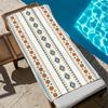 bohemian Geometric Modern Ethnic Style Towel Beach Towel Quick Dry Soft Pool Towels Gift for Travel Gym Shower Camping sports