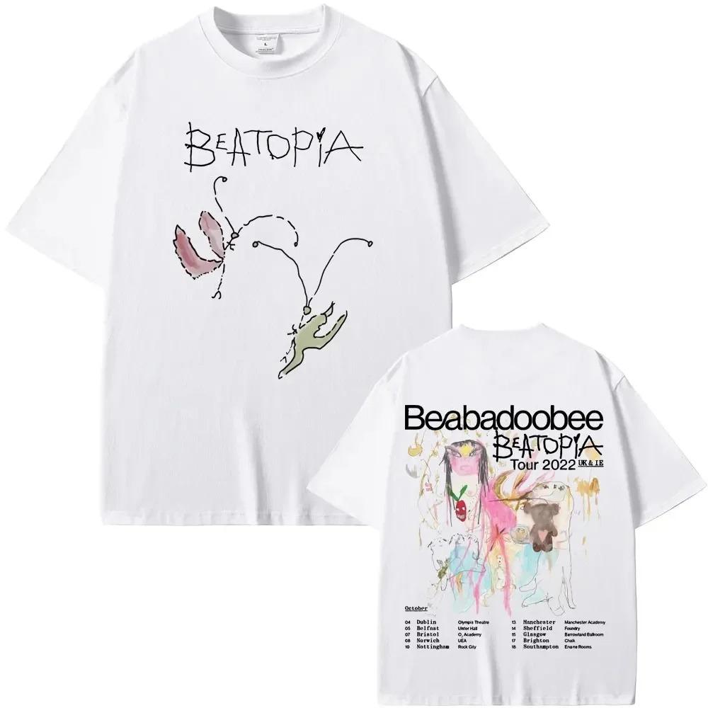 Beabadoobee Beatopia Tour 2026 Summer Men Women Fashion Harajuku Cotton Street Wear Aesthetic Tshirt Hip Hop Streetwear Tshirt