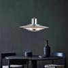 White Silver Aluminium E27 Pendant Lights Art Design For Dining Kitchen Bar Bedroom Cord Adjustable Hanglamp 110-220V