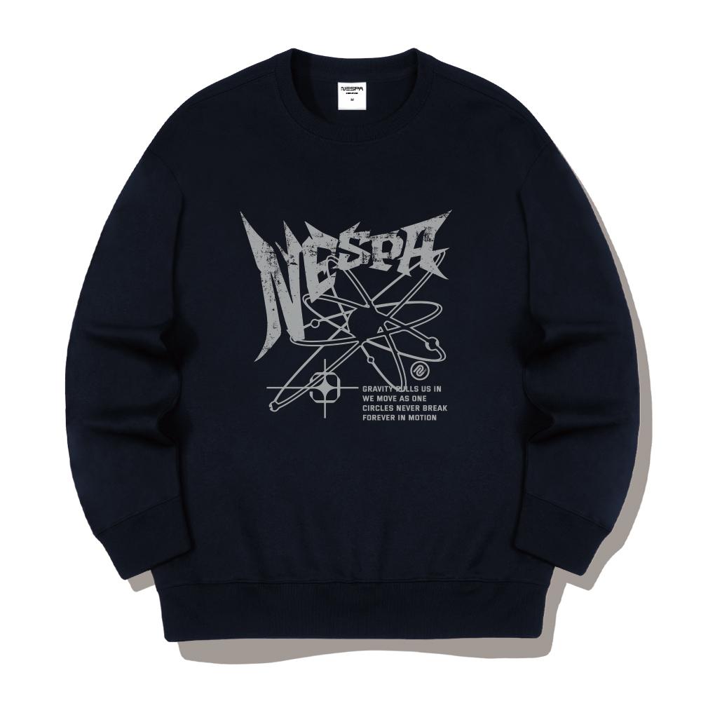 NESPA STUDIO Zero Motion Oversized Sweatshirt 5 Colors [Nspm_6007]